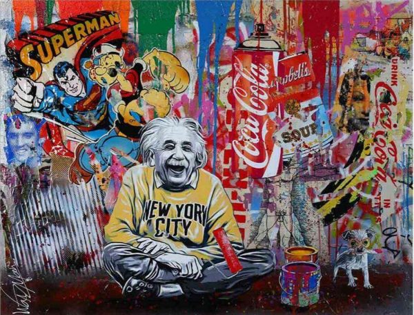 Sprayed image